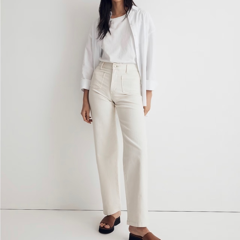NWT MADEWELL The Perfect Vintage Wide Leg Jean
